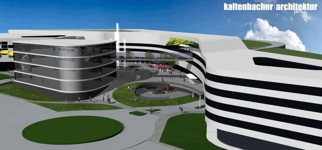 Hangar Schwechat – Visualisierung der Gesamtanlage
